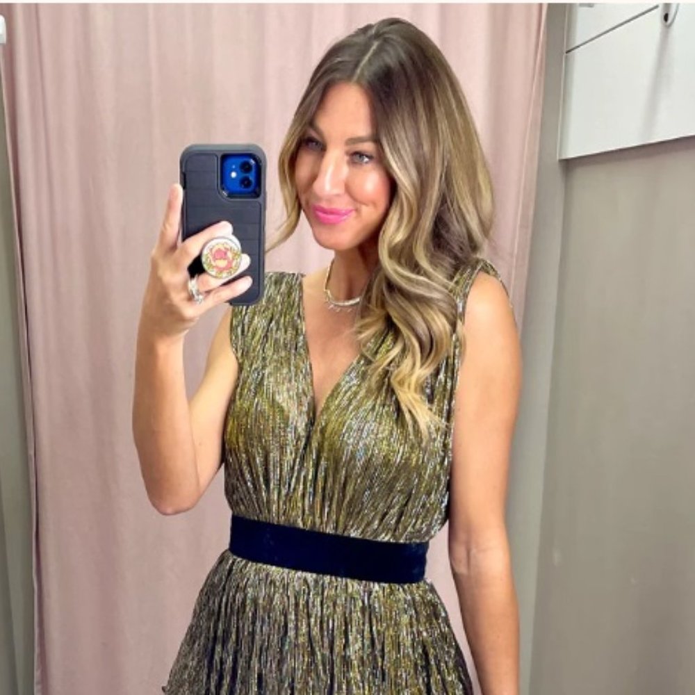 Traffic People Apogee Tiered Ruffled Midi Dress